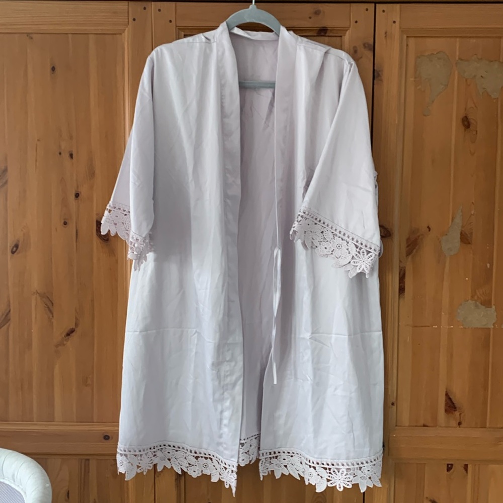 Robe with name Erica on back